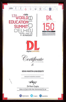 Excellent Innovative University Jharkhand Certificate