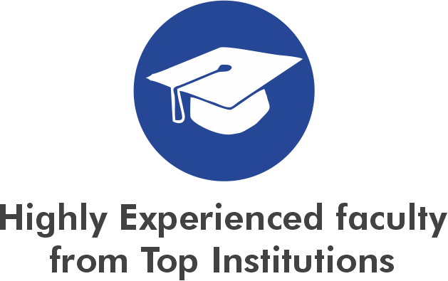 Highly Experienced faculty from Top Institutions